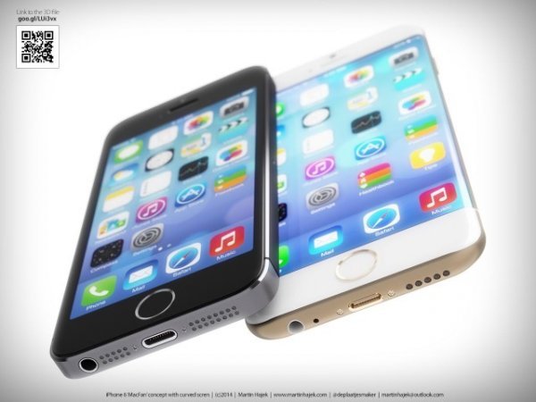 Як виглядає iPhone 6 із закругленими краями і зігнутим дисплеєм