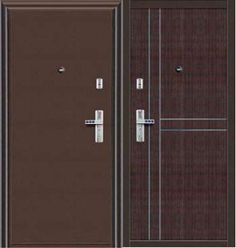 Сталеві вхідні двері Форпост