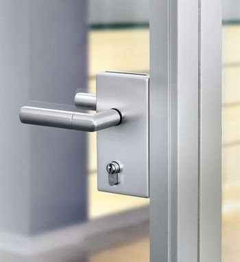 Ручки для скляних дверей зі свердлінням і без