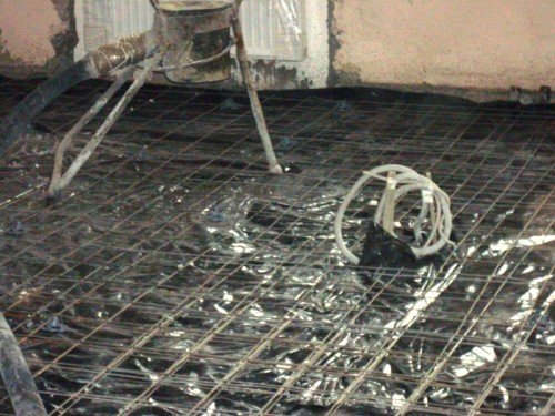 Технологія напівсухий стяжки підлоги