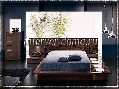 Спальня в сучасному стилі Спальня в сучасному стилі
