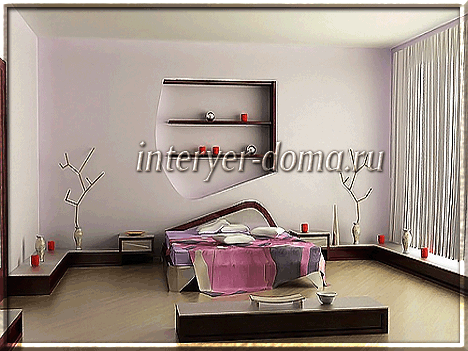 Спальня в сучасному стилі Спальня в сучасному стилі