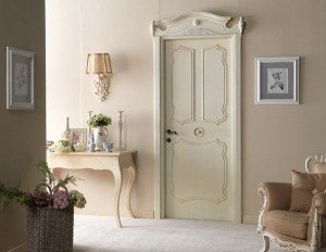 Фільончасті двері: варіанти білих дверей з сосни