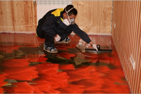 Підлоги 3D своїми руками покроково