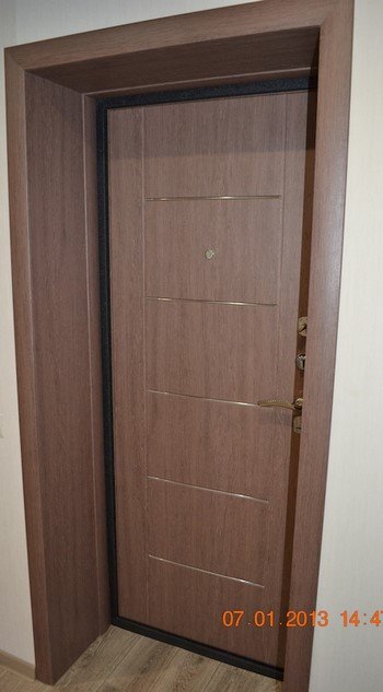 Обробка вхідних дверей своїми руками, отвору і косяків