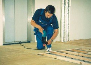 Вирівнювання підлоги фанерою   технологія і особливості