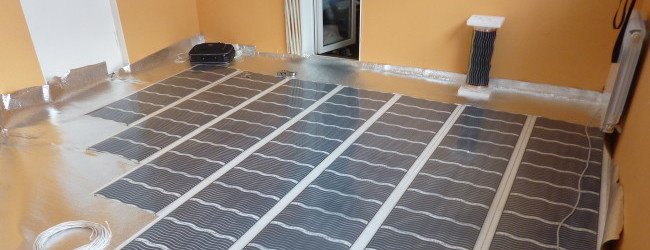 Монтаж інфрачервоної теплої підлоги   детальна інструкція