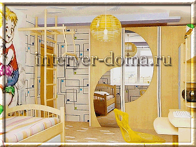 Дитяча кімната для хлопчика «Карлсон»