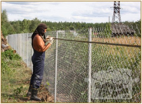 Робимо паркан і габион з рабиці самостійно Робимо паркан і габион з рабиці самостійно
