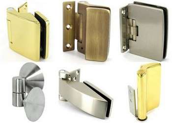 Петлі для скляних дверей