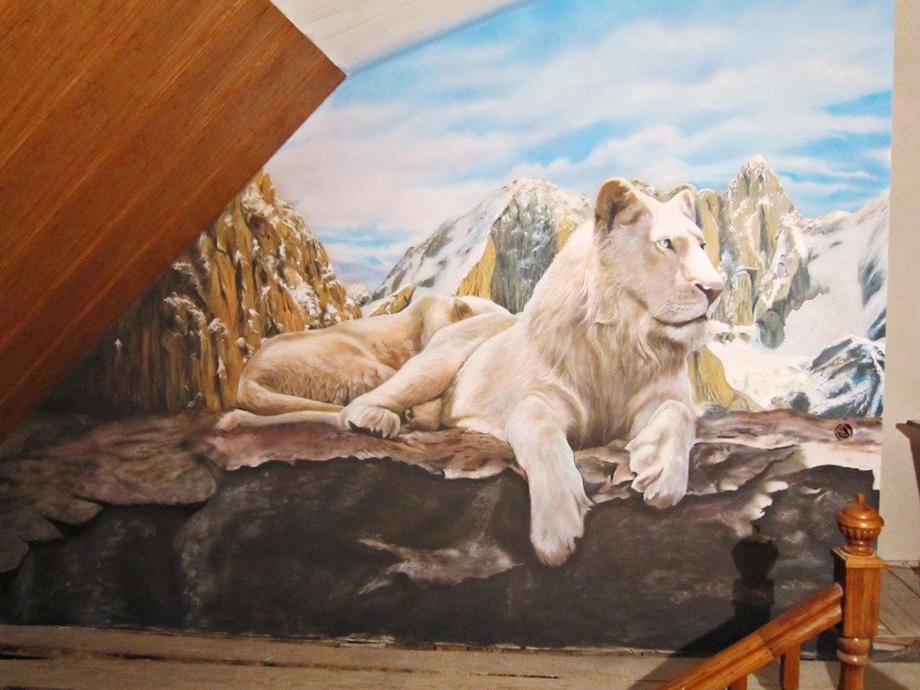 Аерографія в інтерєрі