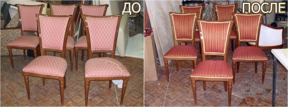 Самостійно перетягуємо старе крісло