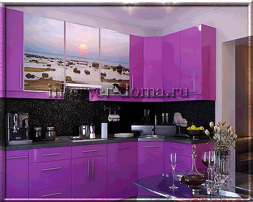 Дизайн з кутовою кухнею