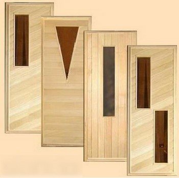 Розмір двері в лазню, сауну, парну