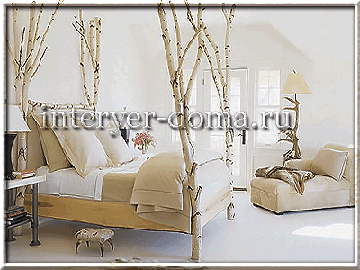 Незвичайний дизайн спальні