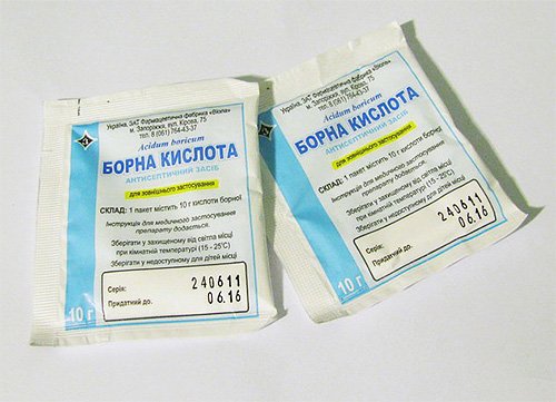Борна кислота від мурашок в квартирі
