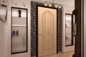 Накладки на двері: виробництво і виконання обробки на металеві двері