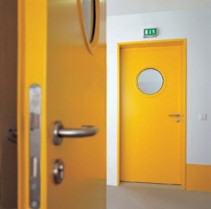 Скляні протипожежні двері 2 го типу   краса і безпека