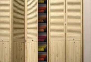 Двері жалюзійні для шаф