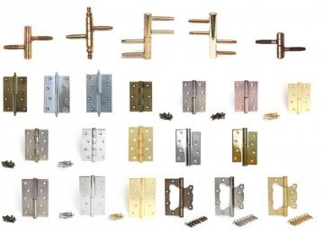 Петлі для дверей: вкручені, накладні, з чвертю, фінські, самозакриваються та інші Петлі для дверей: вкручені, накладні, з чвертю, фінські, самозакриваються та інші