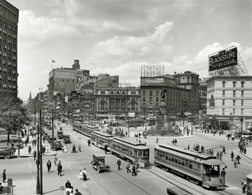 Міста США 1900 1920 рр (35 фото)