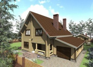 Деревяний будинок з гаражем: розташування гаража та особливості земельної ділянки. Особливості прибудови