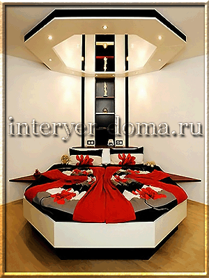 Незвичайний дизайн спальні