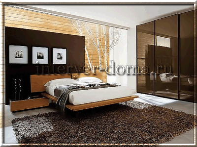 Незвичайний дизайн спальні