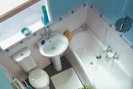 Як облаштувати маленьку ванну кімнату?