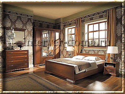 Дизайн спальні в класичному стилі