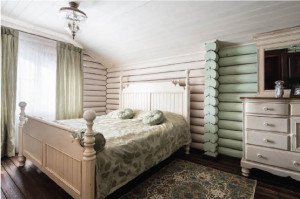 Спальня в деревяному будинку: критерії, підготовка і планування, оформлення