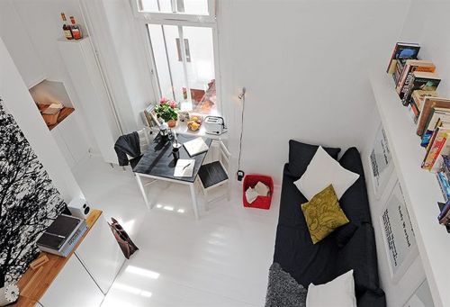 Інтерєр маленької квартирки: фото