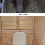 Двері для шафи в туалеті   оцінюємо рулонні штори