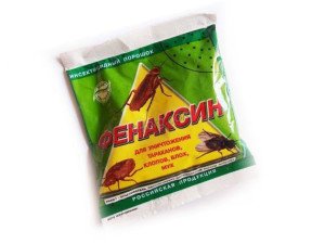 Порошок від тарганів у будинку   фенаксин : опис, відгуки