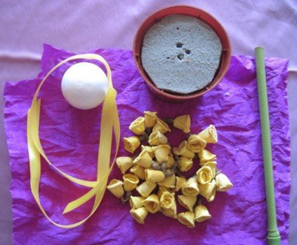 Робимо дерево щастя (топіари) своїми руками Робимо дерево щастя (топіари) своїми руками