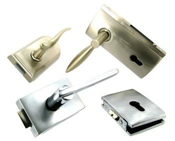 Замки для скляних дверей