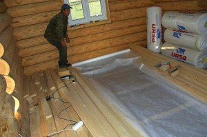 Як утеплити підлогу в лазні   докладна інструкція