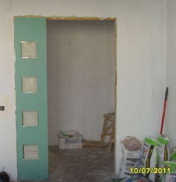 Як зменшити дверний отвір?