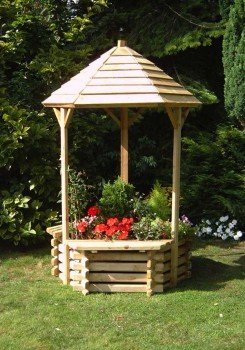 Виготовлення своїми руками декоративного деревяного колодязя Виготовлення своїми руками декоративного деревяного колодязя