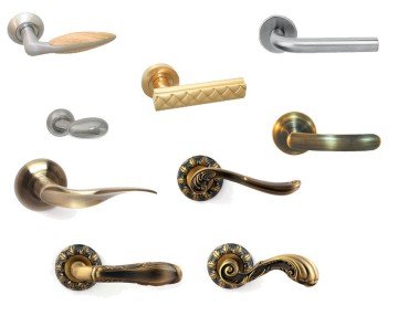 Види міжкімнатних дверних ручок: які вибрати?