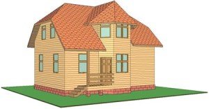 Деревяний будинок 6 на 9: особливості розмірів і приклади проектів