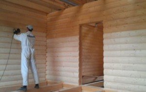 Обробка деревяного будинку зсередини. Захист від комах. Протипожежна, зміцнююча і гідроізоляційна обробка пиломатеріалів