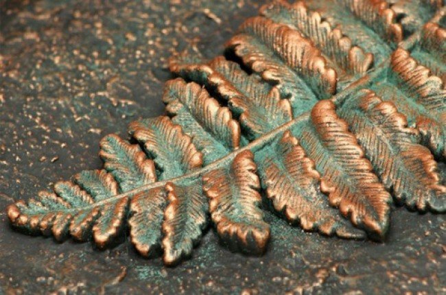 Вхідні сталеві двері з патиною