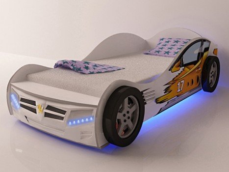 Як зробити ліжко машину самостійно?