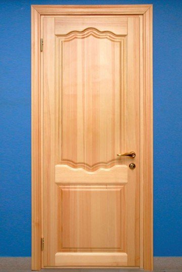 Фільончасті двері з масиву сосни