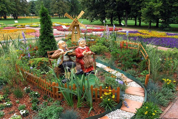 Квітники своїми руками. Фотогалерея квітників