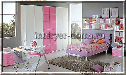 Дизайн кімнати для дівчинки підлітка