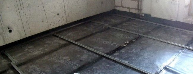 Гідроізоляція підлоги перед стяжкою   матеріали і призначення