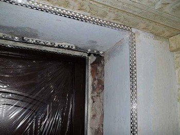 Обробка укосів вхідних дверей своїми руками