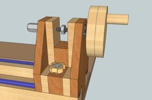 Саморобний токарний станок по дереву: процес робіт. Виготовлення станини, передньої і задньої бабки, супорта